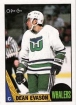 1987-88 O-Pee-Chee #166 Dean Evanson