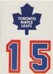 1987-88 Topps Sticker Inserts #13 Toronto Maple Leafs