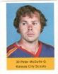 1974-75 NHL Action Stamps #292 Peter McDuffe	