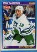  1991-92 Score Canadian Bilingual #354 Geoff Sanderson RC
