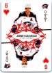 2023-24 O-Pee-Chee Playing Cards #6HEARTS Johnny Gaudreau