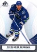 2012-13 SP Game Used #7 Alexandre Burrows 