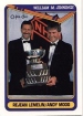 1990-91 O-Pee-Chee #486 Jennings Trophy  Andy Moog /  Rejean Lemlin