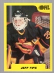 1989-90 7th Inning Sketch OHL #197 Jeff Fife Award