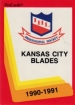 1990/1991 ProCards AHL/IHL / Kansas City Blades
