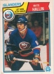 1983-84 O-Pee-Chee #8 Mats Hallin