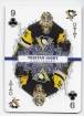 2022-23 O-Pee-Chee Playing Cards #9CLUBS Tristan Jarry
