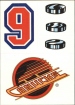 1989-90 Topps Sticker Inserts #24 Vancouver Canucks