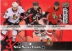 2009-10 Collector's Choice #221 Jason Spezza / Alex Kovalev / Daniel Alfredsson