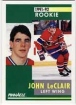1991-92 Pinnacle #322 John LeClaire RC