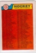 1983-84 O-Pee-Chee #134 Checklist