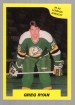 1989-90 7th Inning Sketch OHL #33 Greg Ryan