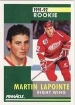 1991-92 Pinnacle #355 Martin Lapionte