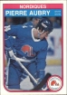 1982-83 O-Pee-Chee #277 Pierre Aubry RC