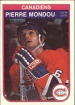 1982-83 O-Pee-Chee #188 Pierre Mondou