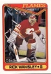 1990-91 O-Pee-Chee #409 Rick Wamsley