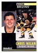 1991-92 Pinnacle #289 Chris Nilan