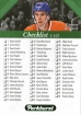 2017-18 Parkhurst #100 Checklist Card 