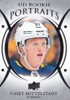 2018-19 Upper Deck UD Portraits #P50 Casey Mittelstadt