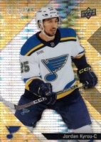 2024-25 Upper Deck Allure Gold Glitter Bomb #76 Jordan Kyrou