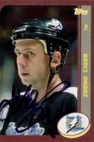 Reprint karty Zdeno Ciger #349 + podpis