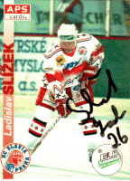 1996-97 Czech APS Extraliga #21 Ladislav Slek bez podpisu	