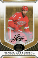 2020-21 SP Signature Legends Gold #15 Henrik Zetterberg