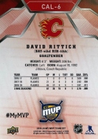 2019-20 Upper Deck MVP #CAL6 MyMVP  PROMO David Rittich 