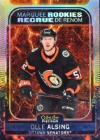 2021-22 O-Pee-Chee Platinum Hot Magma #256 Olle Alsing