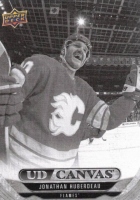 2024-25 Upper Deck UD Canvas Black and White #C196 Jonathan Huberdeau