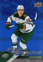 2024-25 Upper Deck Star Rookies BLUE #9 Liam Ohgren RC