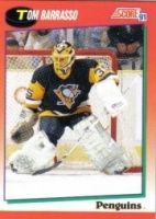 1991-92 Score Canadian Bilingual #225 Tom Barrasso