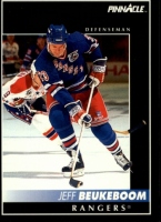 1992-93 Pinnacle #112 Jeff Beukeboom