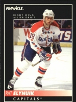 1992-93 Pinnacle French #53 Pat Elynuik