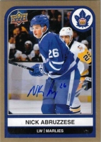 2023-24 Upper Deck AHL Autographs #4 Nick Abruzzese