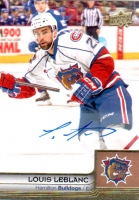 2014-15 Upper Deck AHL Autograph #31 Louis LeBlanc  