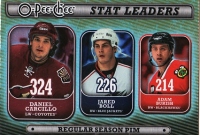2008-09 O-Pee-Chee Stat Leaders #SL5 Daniel Carcillo / Jared Boll / Adam Burish