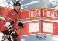 2008-09 Upper Deck Ice Fresh Threads #FTBL Brian Lee