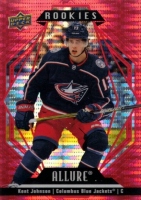 2022-23 Upper Deck Allure Red Rainbow #144 Kent Johnson