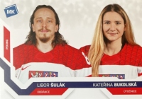 2021-22 MK Nrodn tm #86 Libor ulk, Kateina Bukolsk