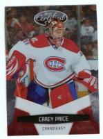 2010-11 Certified Platinum Red #75 Carey Price