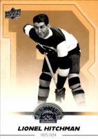2023-24 Upper Deck Boston Bruins Centennial Box Set #90 Lionel Hitchman