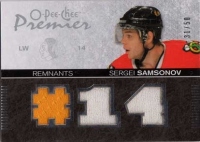 2007-08 OPC Premier Remnants Triples #PRSE Sergei Samsonov