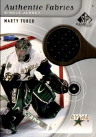 2005-06 SP Game Used Authentic Fabrics #AFMT Marty Turco