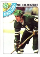 1978-79 Topps #17 Kent-Erik Andersson RC