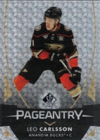 2023-24 SP Authentic Pageantry #P78 Leo Carlsson