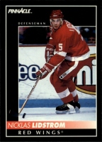 1992-93 Pinnacle #8 Nicklas Lidstrom