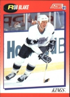 1991-92 Score Canadian Bilingual #27 Rob Blake