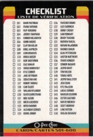 2024-25 O-Pee-Chee Rainbow Black #600 Checklist
