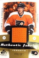2010-11 SP Game Used Authentic Fabrics Gold #AFJV James van Riemsdyk